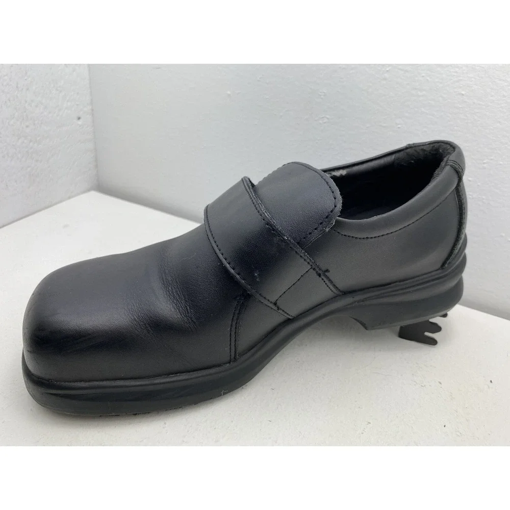 Red Wing Shoes 2413-05 Black Leather Steel Toe Slip On Work Shoes Mens 6.5 / W 8